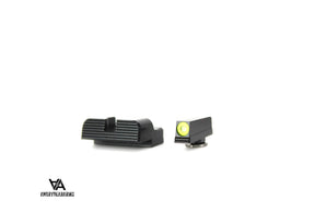 Lave sikter for Glock [G17 G19 G26 & other] | med tritium