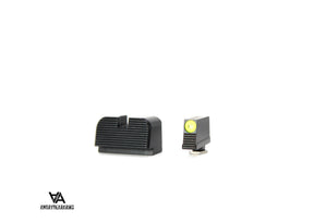 Høye sikter for Glock MOS [G17 MOS G19 MOS & other] | med tritium