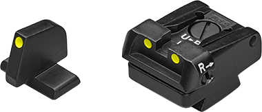 HK VP9 OR & HS SFP9 OR justerbart siktesett | med selvlysende prikker 