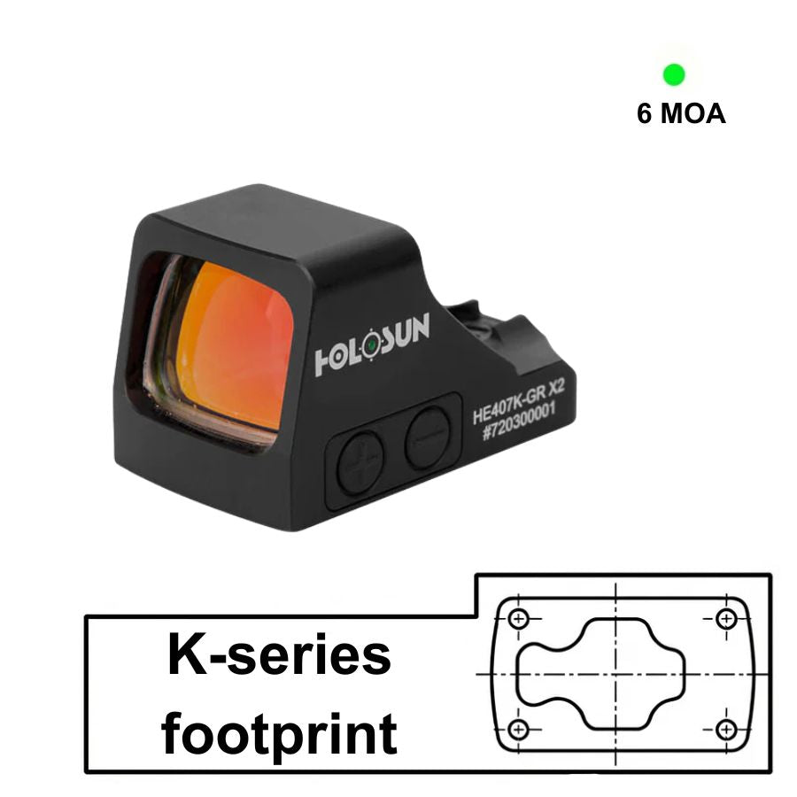 Holosun 407K X2 [grønn]