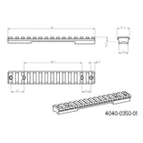 Howa 1500S picatinny-skinne 