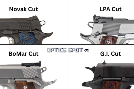 1911 [G.I. Cut] rødpunktsiktemontasje | Trijicon RMR footprint EGW