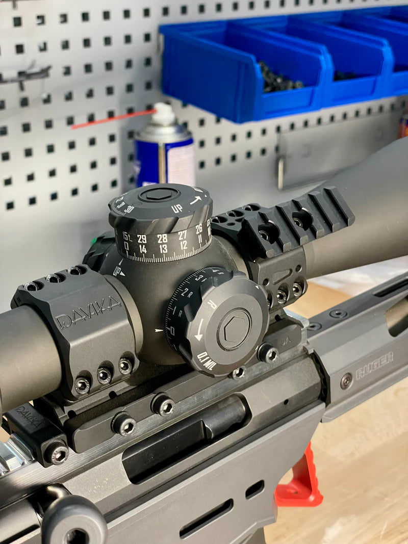 Picatinny base [rail] for Davika scope mounts & ringer 