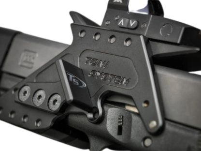 Rødpunktsiktemontasje til ramme for Glock gen 4-modeller [G17, G22, G34 & other] | Trijicon RMR footprint