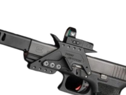 Rødpunktsiktemontasje til ramme for Glock gen 4-modeller [G17, G22, G34 & other] | Trijicon RMR footprint