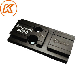 Stål rødpunktsikteplate for Glock MOS | Aimpoint Acro footprint
