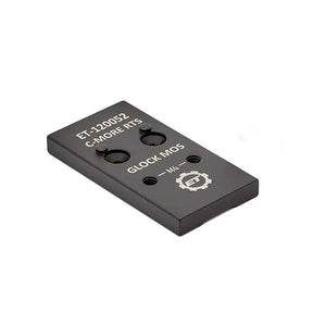 Rødpunktsikte adapterplate for Glock MOS | C-More RTS footprint