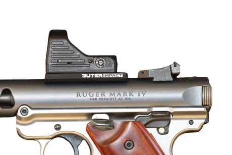 Ruger Mark III & Mark IV adapterplate | type C [RMR RTS & Docter footprint]