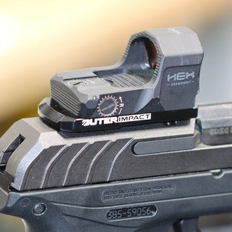 Ruger Security 9 rødpunktsiktemontasje | type C [RMR RTS Docter footprint]