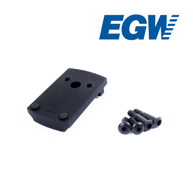 Ruger revolver [Blackhawk, Redhawk, GP100 & other] rødpunktsiktemontasje | type S [RMSc, DPP, K-series footprint]