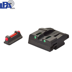 Walther [PPQ P99 Creed PPX & PPS] justerbare sikter | med fiberoptikk