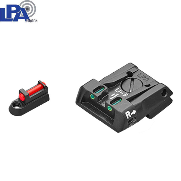 Justerbart siktesett for CZ P-07, CZ P-09 med fiberoptikk 