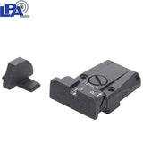 Springfield [XD,XDM] & HS Produkt [XDM HS-9 SF19] justerbare sikter | blank