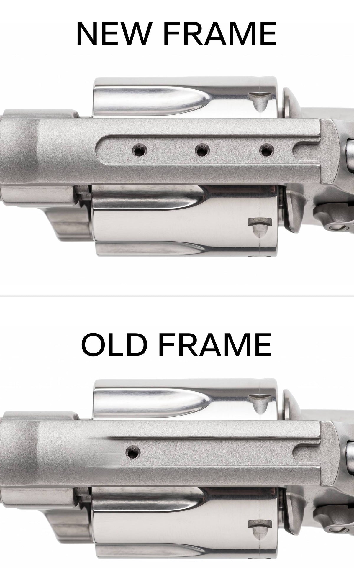 S&W revolver [686, 629, 19, 66, 586 & other] justerbart baksikte | blank