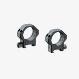 30 mm montasjeringer | Picatinny-base med skruemutter 