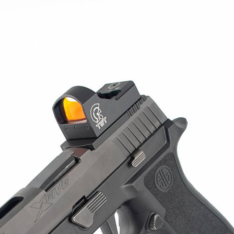 Sig P320 [models with removable rear sight] adapterplate | type I [RMR RMSc & DPP footprint]
