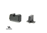 Sig Sauer P220 P226 P229 P320 & P365 Optics Ready høye rillede sikter