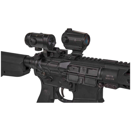Sightmark XTM-3 3xMagnifier med LQD flip-to-side-montasje