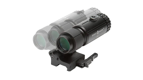 Sightmark T-5 forstørrer med LQD Flip to Side rødpunktsiktemontasje
