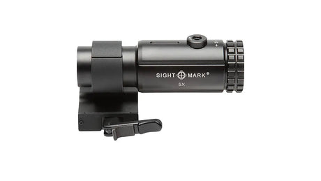 Sightmark T-5 forstørrer med LQD Flip to Side rødpunktsiktemontasje