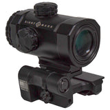 Sightmark XTM-3 3x forstørrer med LQD flip-to-side rødpunktsiktemontasje