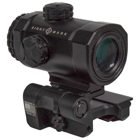 Sightmark XTM-3 3x forstørrer med LQD flip-to-side rødpunktsiktemontasje