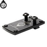Springfield [XD,XDM XDS] & HS [XDM HS-9 XDS] rødpunktsiktemontasje | Shield RMSc footprint