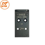 Steel adapterplate for Glock MOS | Shield RMSc & Holosun K-series footprint