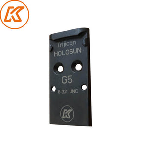 Steel rødpunktsikteplate for Glock MOS | Trijicon RMR footprint
