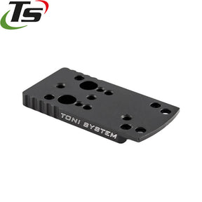 Tanfoglio Stock 2 Optic [Pre 2022] adapterplate | type A [RMSc DPP & Docter footprints]
