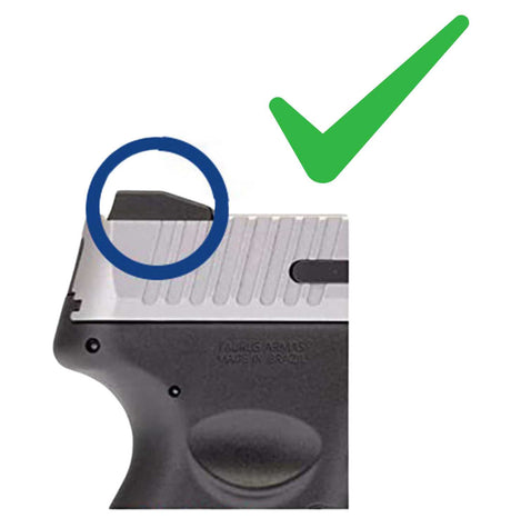 Taurus [G3 G2S G2C TX22] rødpunktsiktemontasje [20.5 mm] | Trijicon RMR footprint