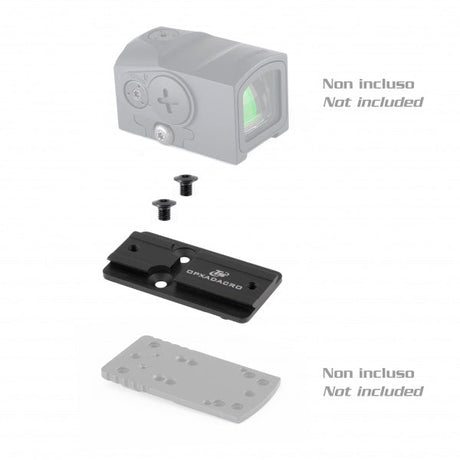 Footprint-adapter | fra Toni System montasjer "type A" til Aimpoint Acro Holosun