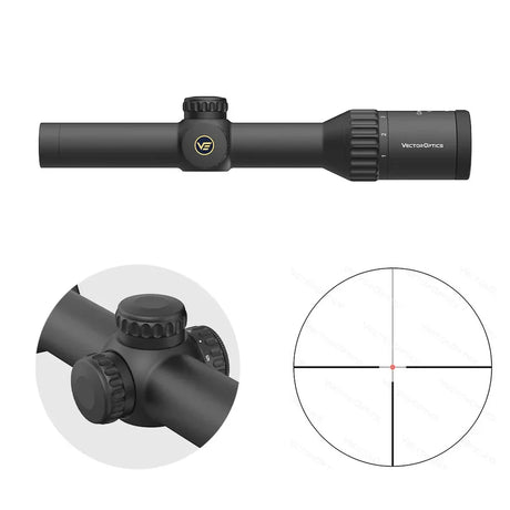 Vector Optics Continental x6 1-6x24 Fiber riflescope Vector Optics