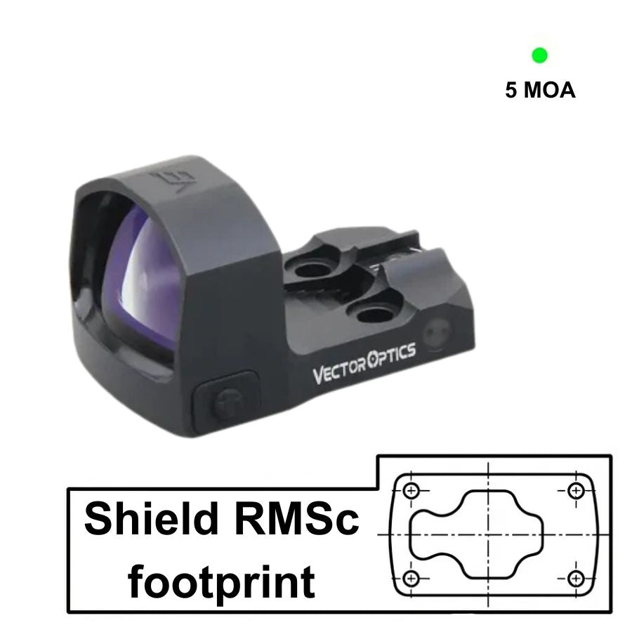 Vector Optics Frenzy-S 1x17x24 MIC [grønn]
