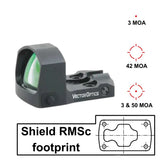 Vector Optics Frenzy-S 1x17x24 MOS Multi Reticle rødpunktsikte