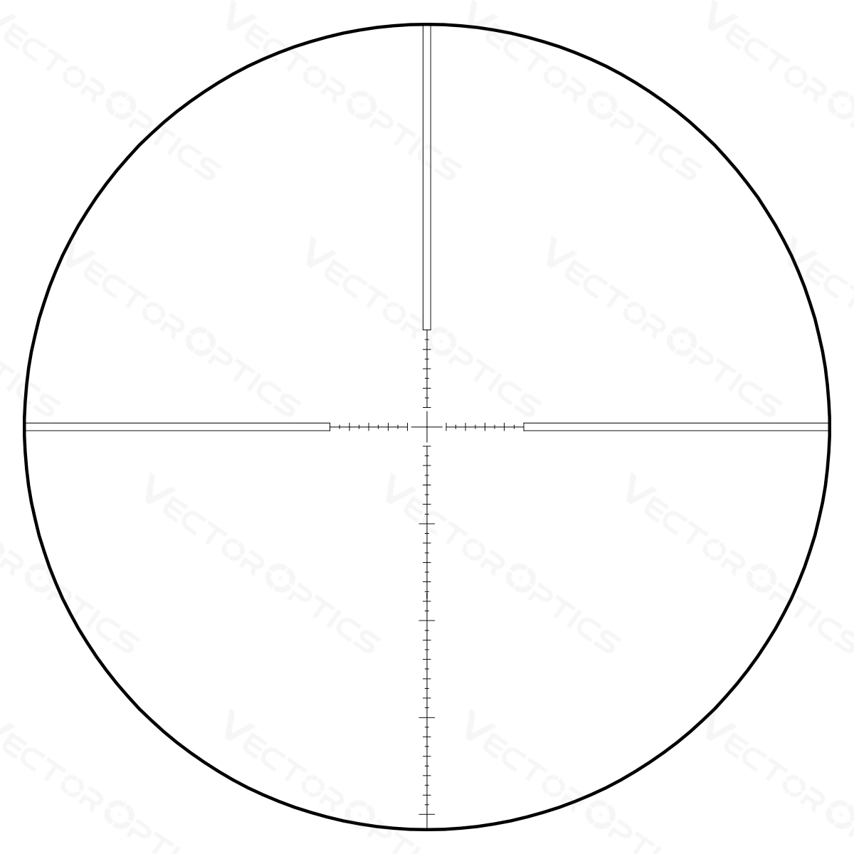 Vector Optics Veyron 3-12x44 FFP kompakt riflekikkert 