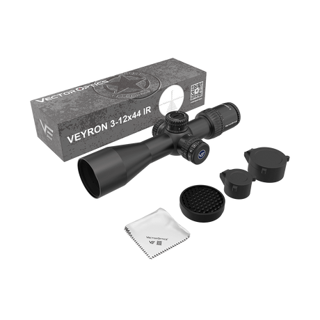 Vector Optics Veyron 3-12x44IR SFP kompakt riflesikte