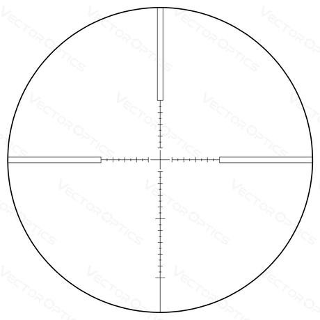 Vector Optics Veyron 3-12x44 SFP kompakt riflesikte