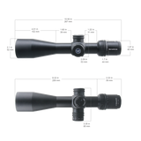 Vector Optics Veyron 4-16x44 IR Første Fokusplan Opplyst riflekikkert 