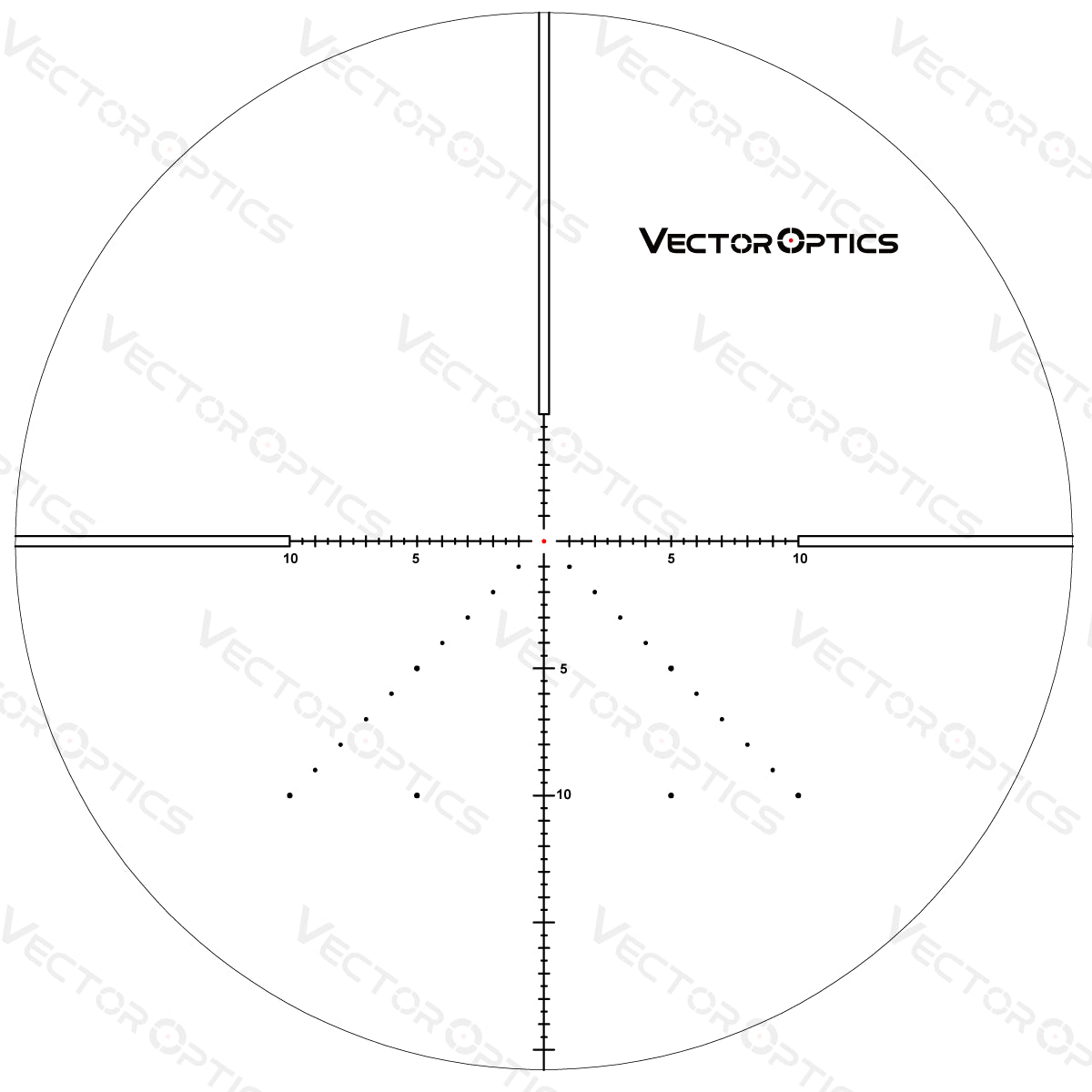 Vector Optics Veyron 6-24x44 IR Første Brennvidde Opplyst riflekikkert 