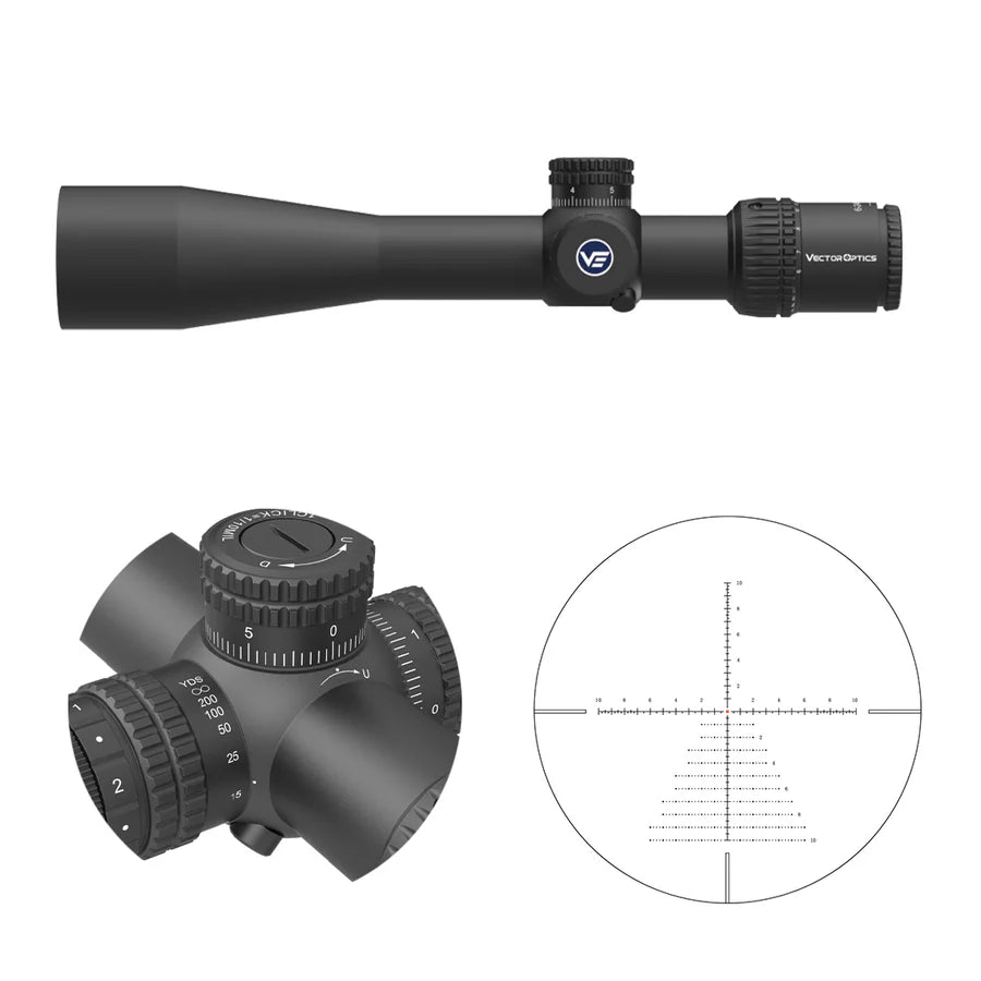 Vector Optics Veyron 6-24x44IR SFP kompakt riflekikkert 