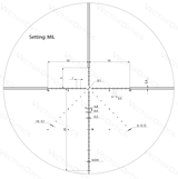 Vector Optics Veyron 4-16x44 IR Første Fokusplan Opplyst riflekikkert 