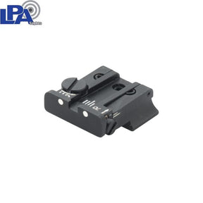 Walther [PPQ P99 Creed PPX & PPS] justerbart baksikte | med hvite prikker