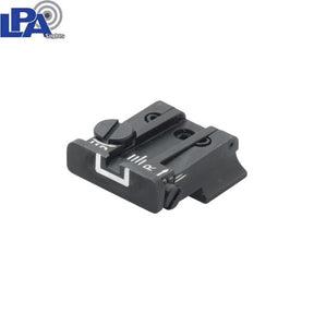 Walther [PPQ P99 Creed PPX & PPS] justerbart baksikte | med hvite linjer