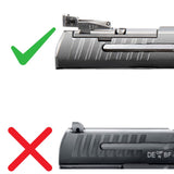 Walther PPQ [Q4 & Q5] Optics Ready plate | type A [RMSc, DPP, Docter footprints] 