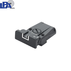 Walther Q5 Match SF justerbart baksikte | med hvite linjer