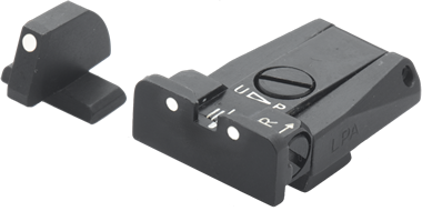 Beretta [Stock Brigader Billenium] justerbare sikter | hvite prikker