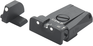 Beretta [Stock Brigader Billenium] justerbare sikter | hvite prikker