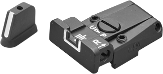 CZ P-07 CZ P-09 sikter | hvite linjer