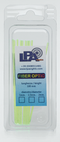 Fiber optic replacement rod | 10 pcs - Green 1.0 mm
